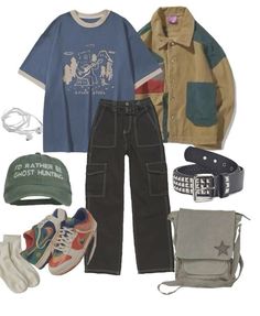 Outfit Inspo Streetwear, Streetwear Outfit Ideas, Casual Style Outfits, Streetwear Outfit