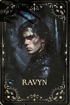 a card from the lord of the rings with an image of ravenn on it