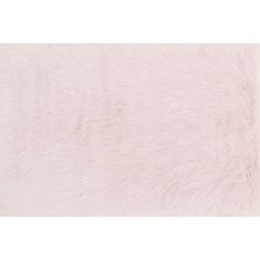 a pink fur rug on a white background