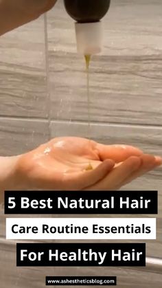 Natural hair care is so tricky because it seems like everything just makes your hair greasy and gross, but these natural hair care routine essentials will make your hair SHINE! They’re so good trust me Hair Care Oil