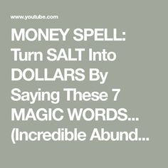 Powerful Money Spells, Wish Spell, Spells That Really Work, Money Prayer, Easy Love Spells