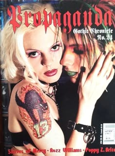 Propaganda Magazine, Rozz Williams, Love And Rockets, Karen Black, Draw The Squad, Riot Grrrl, Estilo Punk, Mall Goth