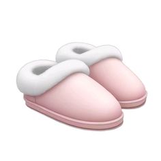 two pairs of pink slippers with white straps