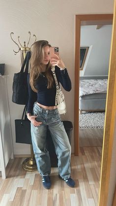 Cute Outfits With Sambas, Outfits Sambas, Adidas Spezials, Sixth Form Outfits, Outfit Jeans, Cute Everyday Outfits, Outfit Inspo Fall, Basic Outfits