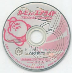 a cd disc with an image of a cartoon character on it