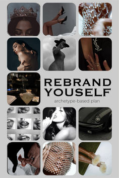 an advertisement for a jewelry store with many different pictures and words on the front cover