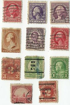 Postage Stamps Usa, Stamps Postage, Postage Stamp Collecting, Usa Stamps, 31 December, Etiquette Vintage