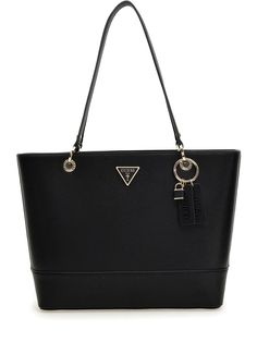 Just Arrived 😍 Guess Noelle Elite tote In Black For Women 😍 Guess at £119.99. Guess // New Arrivals // Latest Products #Guess Guess Tote Bag, Bags Guess, University Bag, Bag Guess, Pretty Tote Bags, My Style Bags, Guess Bag, Handbags For School, Guess Handbags