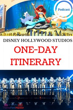 disney's hollywood studios one - day itinerary with the cast and crew