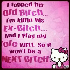 Loved this Trashy Y2k Quotes, Hello Kitty Quotes Aesthetic, Cute Hello Kitty Quotes, Quotes Hello Kitty, Hello Kitty Positivity, Kitty Quotes, Hello Kitty Funny, Kitty Funny, Quote Banner