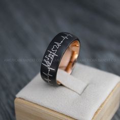 IMG_3698 Piano Ring, Music Ring, Guitar Ring, Music Note Ring, Music Rings, Vogue Jewelry, Damascus Steel Ring, Couples Ring Set, Jewelry Board