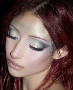 Mermaid Costume Makeup, Siren Makeup, Ariel Makeup, Mermaid Makeup Halloween, Fish Makeup, Goddess Makeup, Instagram Photo Dump