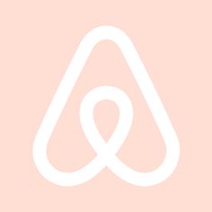 an image of the air logo on a pink background