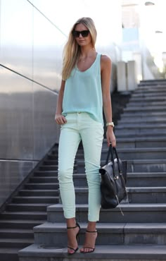 Summer! Mint Jeans, Weekend Mode, Hot Lingerie, Pant Trends, Traje Casual, Dion Lee, Victoria Secrets, New Fashion Trends, Looks Style