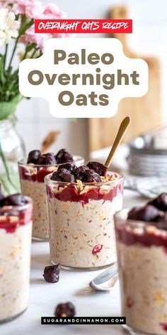 Paleo overnight oats are the perfect solution for busy mornings! 🥥🌾 Nutritious, easy to prepare, and endlessly customizable, these oats will keep you fueled all day long. Explore delicious flavor combinations and save this pin for your go-to breakfast ideas! 📌💖 Pecan Pie Cookies Recipe, Grain Free Breakfast, Christmas Desserts Easy, Flavor Combinations, Unsweetened Coconut Milk, Oats Recipe