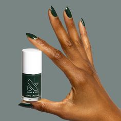 One For You, Two For Me Fall Polish, Dark Emerald Green, Long Lasting Nail Polish, Cuticle Care, Olive And June, Pearl Nails, Nail Essentials, Nail Strengthener, Gift Giver