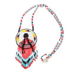 PRICES MAY VARY. 💖 UNIQUE AND EYE-CATCHING: Our handcrafted beaded necklaces are meticulously created by skilled artisans, the necklace is a combination of colorful beads creating an eye-catching design set these necklaces apart from the rest and becomes a standout accessory from the crowd. 💖 ABSOLUTE CRAFTSMANSHIP: Each of our beaded necklace with Beaded Indigenous Women's design pendant is carefully handcrafted with exceptional attention to detail. Skillfully stitched beads ensure durability Beaded Jewelry Indigenous, Native American Necklace Beaded, Native Beaded Necklace, Indigenous Beaded Necklace, Native American Beaded Choker, Beaded Necklace Native, Powwow Beadwork, Pokemon Jewelry, Indigenous Women