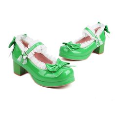 Patent Leather Green Green Shoe, Vintage Inspired Shoes, Lace Shoes, Bridal Wedding Shoes, Chunky Loafers, Slouchy Boots, Shoes On Sale, Shoe Tags, Patent Shoes