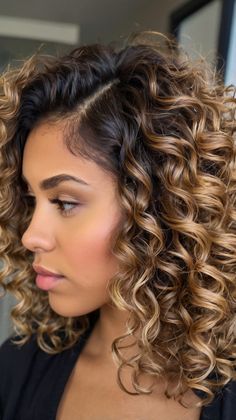 Blowout low taper fade curly hair