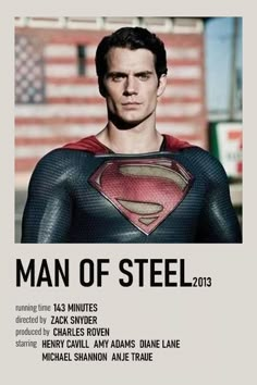 the man of steel movie poster