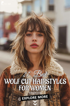 Get the perfect mix of shaggy and stylish with a wolf cut. 🌟✂️ Medium Hair Shaggy Layers, Shag Hair Medium, Coupe Wolf Cut, Wolf Cut Fine Straight Hair, Shaggy Cut Medium, Wolf Cut For Medium Hair, How To Cut A Wolf Cut At Home, Wolf Cut For Thick Hair, Shaggy Wolfcut Medium Hair