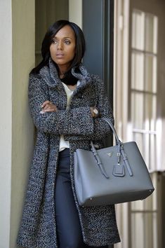 Popsugar Fashion, Handbag Heaven, Tweed Coat, Fashion Attire