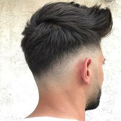 Mens Hairstyles Fade, Haircut For Men, Ideas Haircut, Gents Hair Style, Trendy Mens Haircuts, Beard Hairstyle, Faded Hair, Men Haircut Styles, Corte De Cabelo Masculino