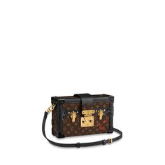 LOUIS VUITTON® - Petite Malle - Monogram Louis Vuitton Petite Malle, Stile Casual Chic, Louis Vuitton Trunk, Monogram Handbag, Louis Vuitton Designer, Brown Handbag, Louis Vuitton Official, Monogram Bag, Vuitton Bag