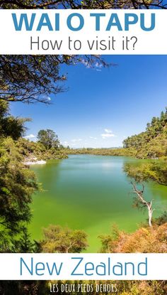 the cover of wai o tapu vie du site by nouvellelle - zelande