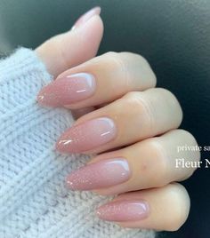 Simple Long Nail Designs, Boring Nails, Unghie Sfumate, Simple Gel Nails, Her Nails, Classy Acrylic Nails, Sparkle Nails, Nails Spring, Wedding 2024