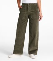 Women's 207 Vintage Corduroy Pants, High-Rise Wide-Leg | Pants at L.L.Bean