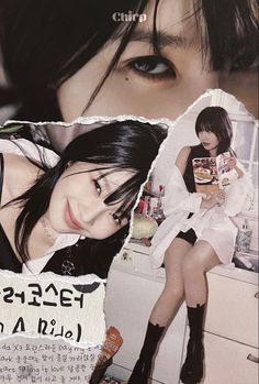 Kpop Scrapbook, Collage Scrapbook, Pop Posters, Scrapbook Book, Typography Poster Design, Red Velvet Joy, Chuck Norris