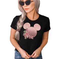 PRICES MAY VARY. Rose Gold Metallic Unisex shirt, Shirt manufacturer may differ from image due to supply issues, cotton shirts larger sizes run a little larger than woman sizes. soft comfortable fit Lightweight, Classic fit, Double-needle sleeve and bottom hem Mickey Leopard Print, Mickey Flower shirt, Mickey Floral shirt, Spring time Mickey Flower shirt. Mickey Floral shirt. Perfect gift for the Disney lover in your family- Walt Disney World, Epcot, Animal Kingdom and Hollywood Studios Leopard Gold Drip, Mommy And Me Outfits, Disney Lover, Mickey Ears, Cotton Shirts, Hollywood Studios, Flower Shirt, Matching Shirts, Boho Floral