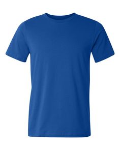 a blue t - shirt on a white background