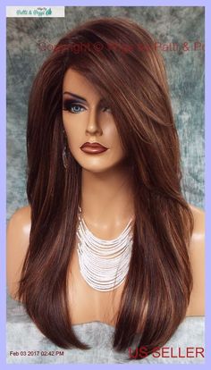 Long Layered Wig, Framing Fringe, Blond Rose, Fringe Hair, Layered Wig, Face Shape Hairstyles