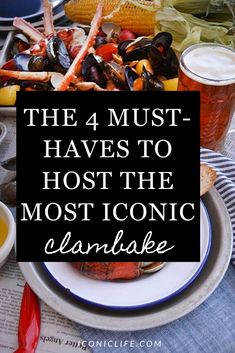 the 4 must haves to host the most concoction can make for dinner