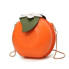 PRICES MAY VARY. Faux leather exterior Womens Summer Outfits, Funky Purses, Fruit Bag, Handbag Trendy, Orange Citrus, Leather Clutch Purse, Sea Lover, Novelty Bags, Form Design