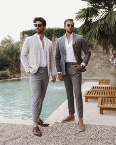 Men Italian Wedding Guest, Neutral Mens Wedding Guest Attire, Summer Wedding Man Outfits, Men Abroad Wedding Outfit, Resort Formal Wedding Attire Men, Mexico Wedding Guest Dress Men, Beach Wedding Men Outfit Guest, Greek Wedding Mens Outfit, Men’s Summer Wedding Guest Outfit