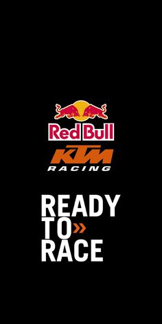 red bull racing and ready to race logos are shown in this screenshot from the app