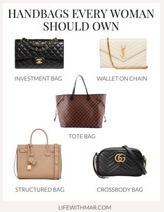 Neutral Bags Handbags, Black Owned Purse Company, Capsule Bags Wardrobe, Bag For Casual Outfit, Medium Sized Handbags, Structured Bag Outfit, Crossbody Luxury Bag, Purses Every Woman Should Own, Handbags Every Woman Should Own