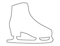 a drawing of a shoe on a white background