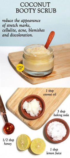 Face Scrubs, Diy Body Scrub, Skin Care Diy, Diy Body Care, Diy Scrub, Baking Soda Shampoo, Sugar Scrubs, Homemade Beauty, Homemade Face