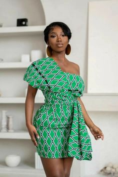 Chitenge Outfits, Latest Ankara Gown Styles, Latest Ankara Gown, Ankara Dress Designs, Goddess Fashion, Ankara Short Gown Styles, African Print Dress Ankara, Short African Dresses, Latest Ankara