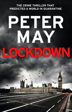 a book cover for lockdown by peter may