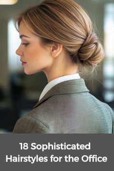 Office hairstyles can beautifully combine professionalism with individual style. For long hair, sleek ponytails or elegant buns create a polished appearance. Medium-length hair can be styled with soft waves or half-up dos to maintain a chic and approachable balance. Short hair looks great with trendy pixie cuts or structured bobs for a modern edge. Curly hair adds texture and flair; a defined fro or sophisticated updo can showcase both style and confidence. Choosing the right office hairstyle ca Victorian Era Hairstyles, Professional Updo, Style For Long Hair