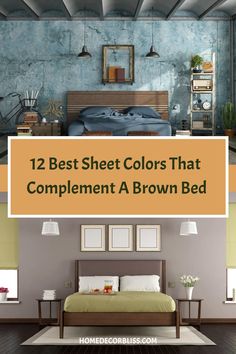 12 Best Sheet Colors That Complement a Brown Bed Dark Bedroom