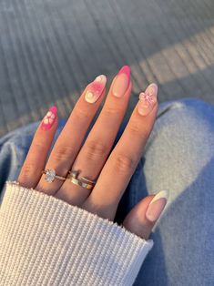 Shop our Influencers' top picks on Amazon Summer Nail Tutorials, Spring Nail Polish Colors, Nail Art Cute, Paznokcie Hello Kitty, Kutek Disney, Spring Nail Polish, Tropical Nails, Almond Nails Designs