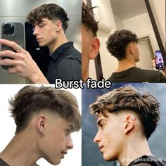 Different Haircuts Men, Tapper Fade Boys Haircut Straight, Burst Fade Taper, Boys Haircut Names, Haircut For Men Straight Hair, Fade Hairstyles For Men, Haircut Names