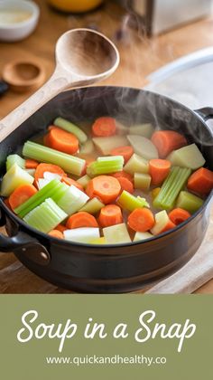 Soup that’s ready in no time! Warm up with these quick and easy soup recipes, packed with fresh veggies and flavor—perfect for busy days and cozy nights Quick And Easy Soup Recipes, Easy Meals To Make, Quick Turkey, Lemon Garlic Shrimp Pasta, Quick And Easy Meals, Quick Meal Prep, Honey And Soy Sauce, Meals To Make, Quick And Easy Soup