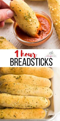 Homemade Breadsticks, Bread Sticks Recipe, Garlic Breadsticks, Bread Recipes Easy, Bread Sticks, Yeast Breads